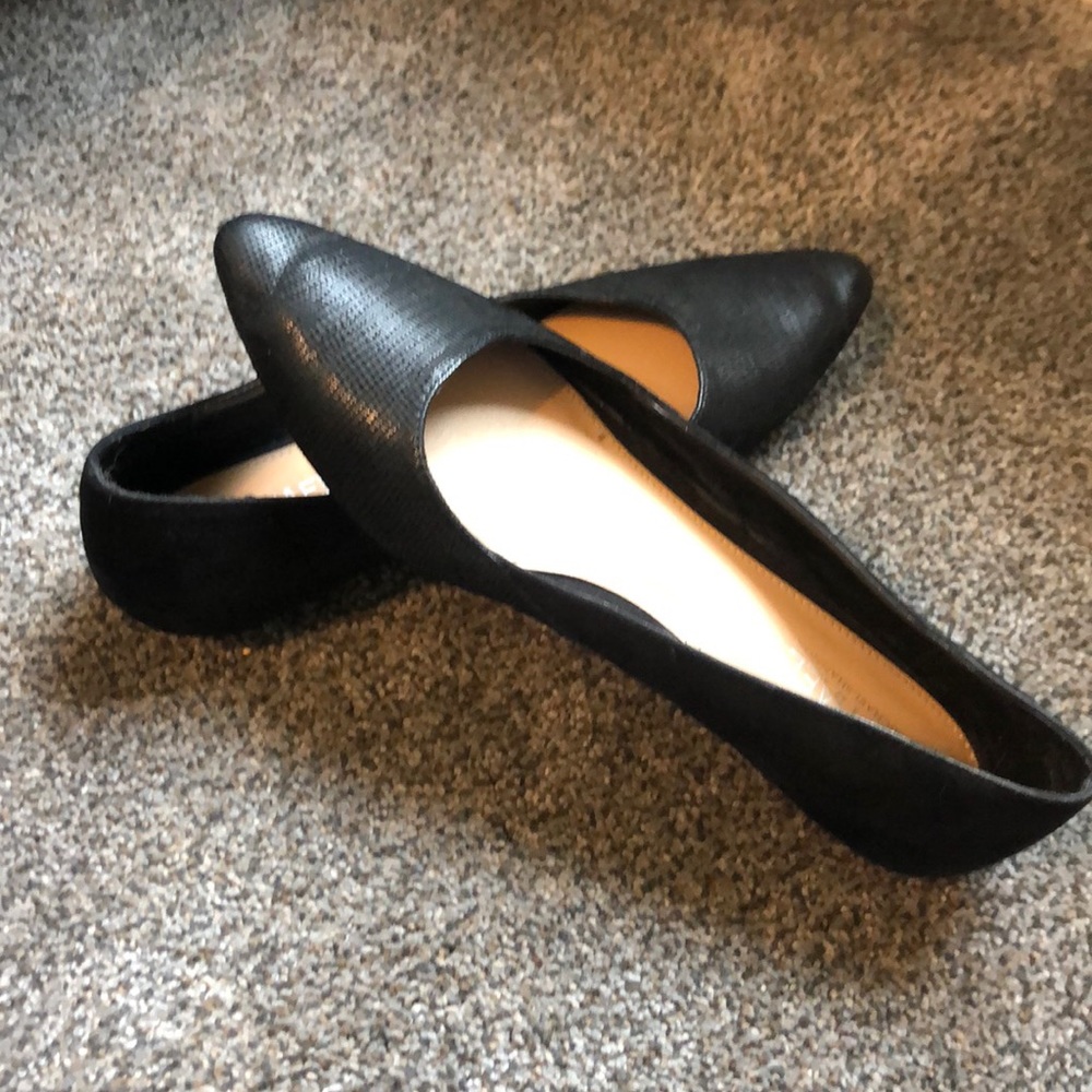 Black flats